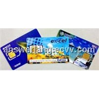 ISO/IEC 7816 Siemens Blank White or CMYK Printing SLE5542 Access Control Card