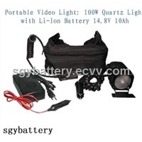 Li-Po 14.8v 10ah Portable Video Light Battery