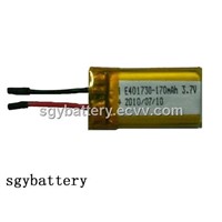 Li-polymer 3.7V 401730 170mAh Battery