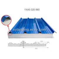 Light weight steel structure eps sandwich panel for roof and wall