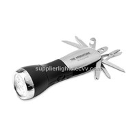 Multi tool Knife pocket penknife LED torch with tools