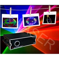 New 1w RGB Full Color Animation Laser Light with Sd+2d/3d Change,Christmas Outdoor Laser Light