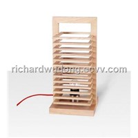 New fashionable creative wooden table lamp LBMT-GL