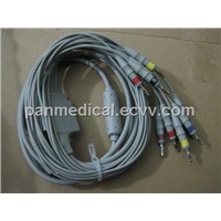 Philips M3703A M3702A ecg cable, ten leads