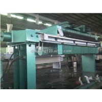 Plate and frame type filter press