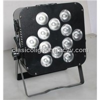 RGBW/A 4IN1 12*10W LED cube par light/ LED flat par light/led silm par light (CL-BPLW1210)