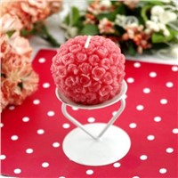 Rose Ball Iron Candle Holder (RC-522)