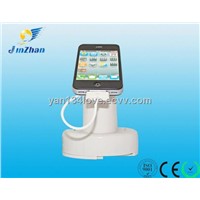 Security display stand for cell phone with alarm