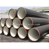 Steel pipe for fluid delivery