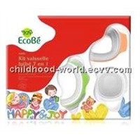 Tableware Gift Box (7 pcs) for Infants, Ecobe A808
