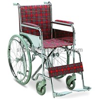 Wheelchair Wheelchair Chromed Steel Frame(CCW06)
