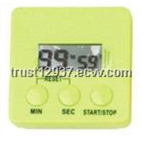 plastic digital  decoration magnetic clock timer for kitch\school\home