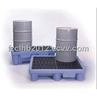 spill pallets - fluorinated spill containment pallets