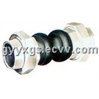 threaded double/twin-sphere rubber Joint