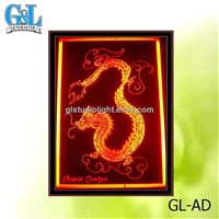 high quality acrylic board LED message board GL-AD
