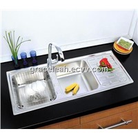 kitchen sink stainless steel sink LS12050D
