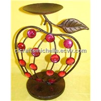 metal iron candle holder for home decor