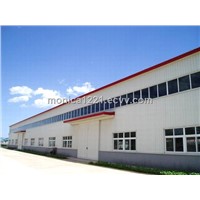 Prefab steel construction design warehouse