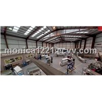 prefabricated steel structural aircraft hanger