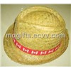 Straw Trilby hat for promotion
