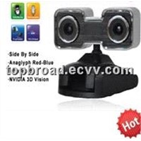 3D  Webcam Camera Skype MSN Video Chat USB PC camera Web Camera(TB-3DCAM02)