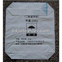 PP block bottom valve bag for 25kg PP resin packing