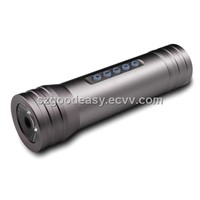1047 flashlight shape portable speakers