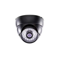 1/3-inch Color Dome Camera with Plastic Cover, 30m IR Viewing Distance and 0.45 Gama Characteristic