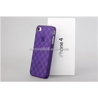 3D- Pattern Ultra Slim Frosted Case for iPhone 4
