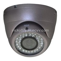 4-9mm external lens dome CCTV camera