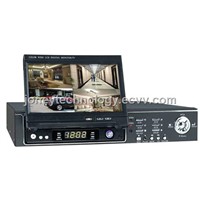 4 Channel Standalone DVR with 7 Inch Flip TFT Monitor JY-8304T