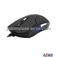 6D Gaming Wired Optical Mouse with Colorful lights