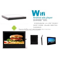 7" 10" 15" android advertising player with WIFI