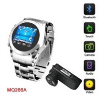 850Mhz GSM Multimedia Wrist Watch Mobile Phone with Touch Screen