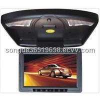 9" flip dow monitor with touch button
