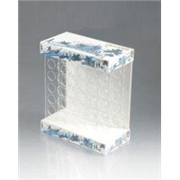 Acrylic Pop Retail Products Cosmetic Countertop Displays Stand Unit