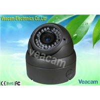 Auto White Balance Vandal Proof Dome Camera of 4 - 9mm Manual Zoom Lens