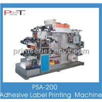 Automatic Adhesive Label Flexographic Printing