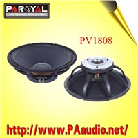 Black Widow Speaker Matching Products (18-1808 Woofer)