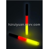 Black-red-yellow Tricolor glow sticks With the German flag colors.