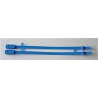 Blue color PE Material plastic security seals for Roadway Containers, Trucks