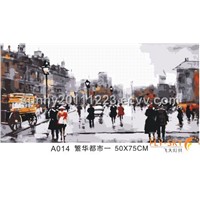 CITY diy oil painting by number