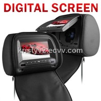 Car  headrest DVD Player with digital screen VH73