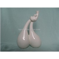 Creative shape porcelain flower vase