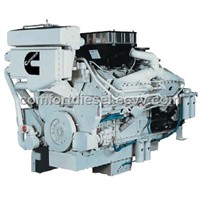 Cummins KT38-M/KTA38-M0/KTA38-M1/KTA38-M2 marine engine, used for high speed commercial boats.