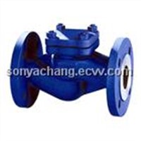 DIN CAST IRON SWING CHECK VALVE FLANGED, PN10/16