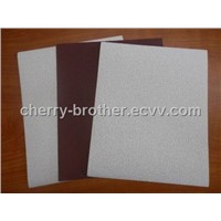 Dry stearate paper sheet