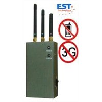 EST-808HC portable cell phone jammer/blocker