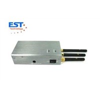 EST-808HC portable cell phone signal jammer/blocker