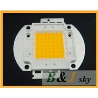 Factory wholesale and retail, 50W warm white led chip module,2800k-3200k,Bridgelux led